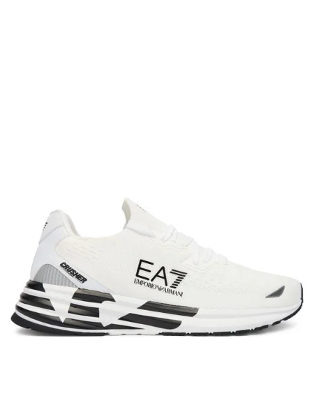 Sneakersy Emporio Armani biela