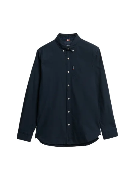 Superdry & Co Košile Essentials marine modrá