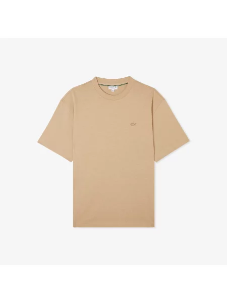 Футболка Lacoste бежевая