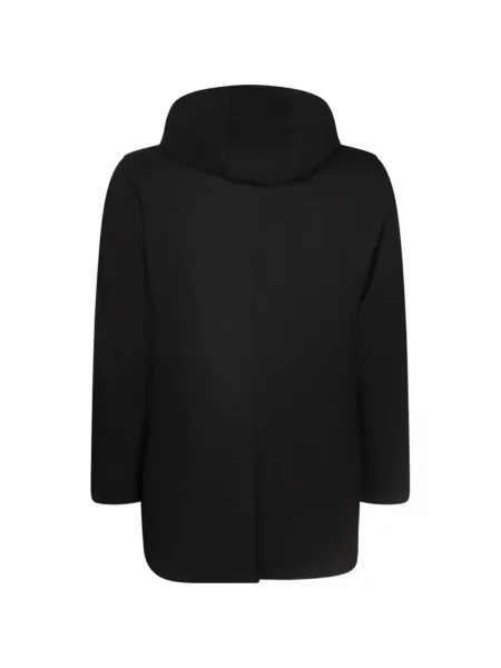 Palton Herno cu glugă negru
