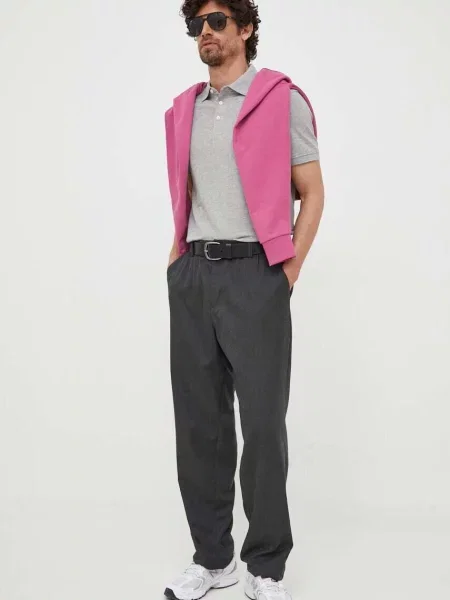 Polo Tommy Hilfiger siva