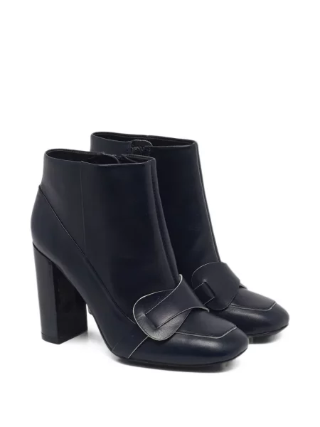 Cizme scurte Tory Burch cu cataramă albastru