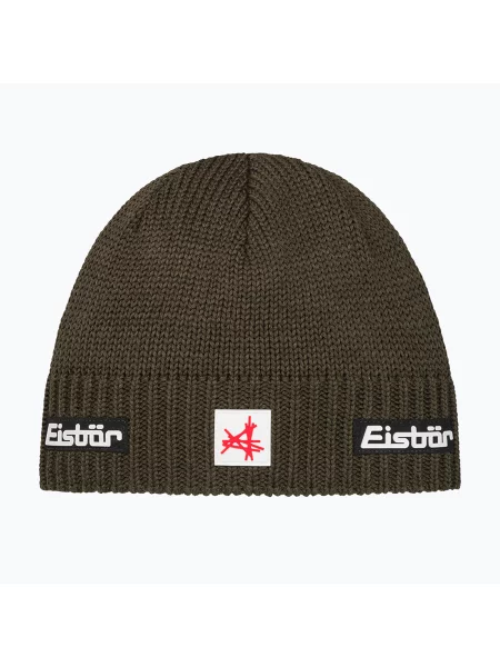 Eisbar czapka z wełną merino Trop MÜ SA zielona