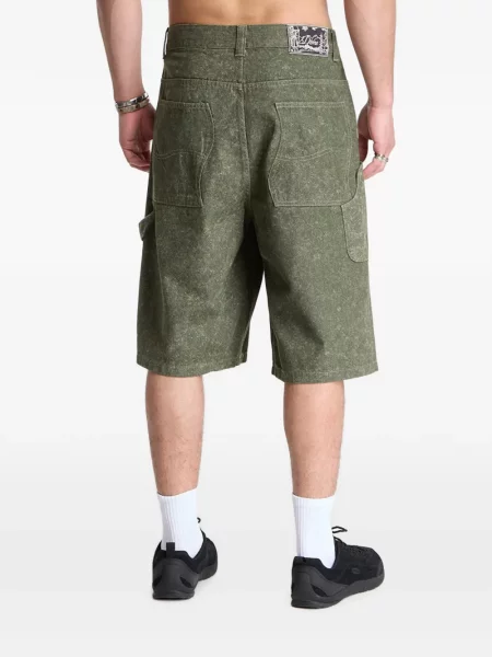 Pantaloni scurți Dime cu autograf verde