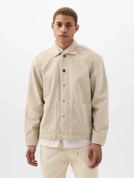 Denim jakna Gap bež