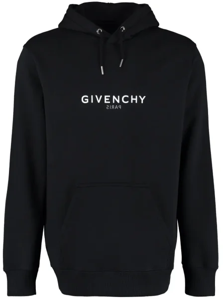 Hanorac cu glugă Givenchy cu imagine negru