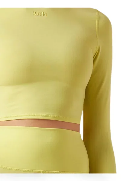 Lung tricou Kith galben