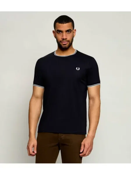 Fred Perry Tricou negru