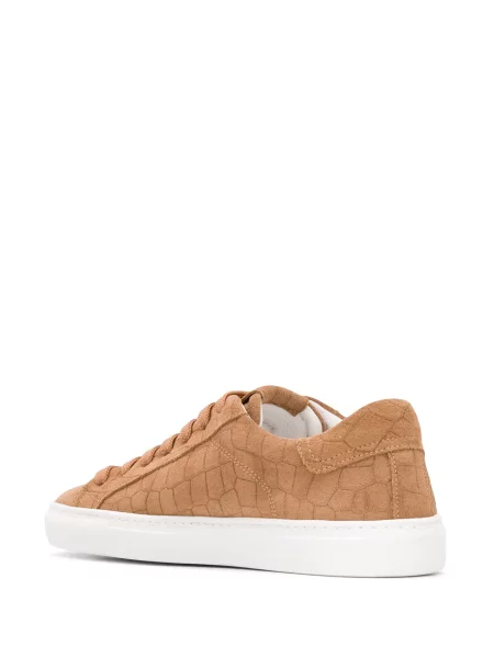 Sneakersy Hide&jack brązowe
