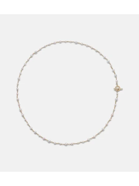 Colier David Yurman cu perle auriu