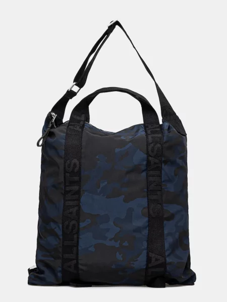 AllSaints geanta KEI marin albastru