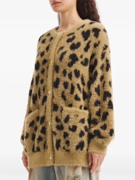 Cardigan Tout A Coup cu model leopard