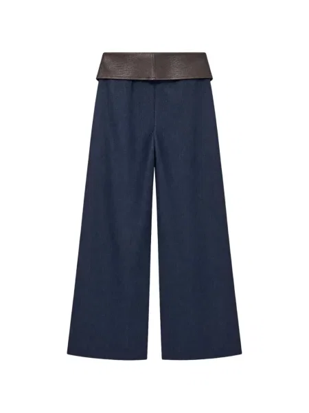 Vilnonės kelnės Emporio Armani pilka
