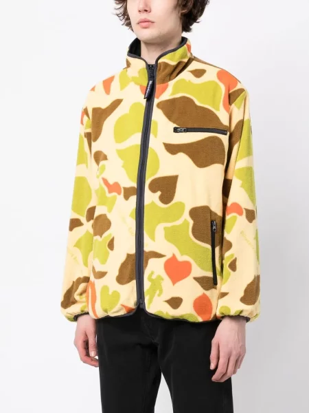 Maskáčová bunda Billionaire Boys Club s potiskem