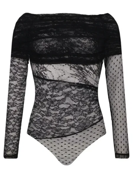 Pinko Csipke body fekete