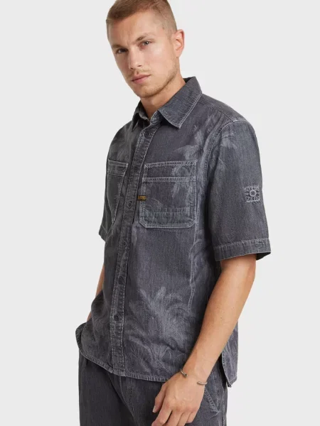Сорочка G-star Raw сіра