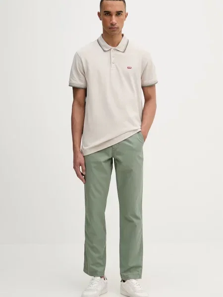 Levi's pantaloni chinos bărbați din verde