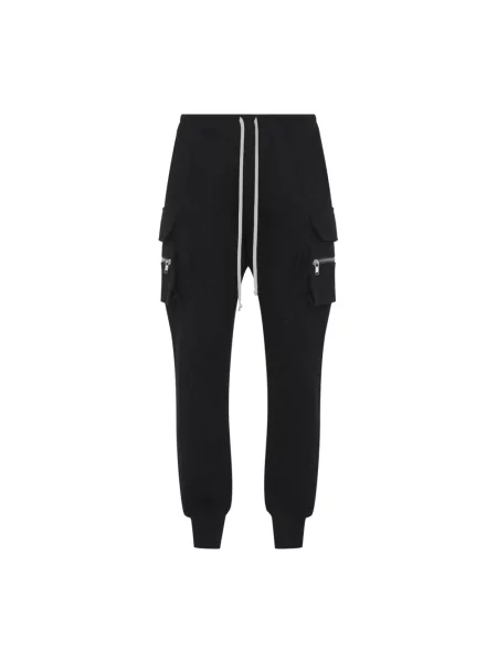 Spodnie cargo Rick Owens czarne