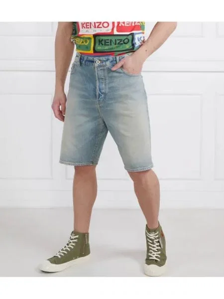 Kenzo Pantaloni scurți albastru