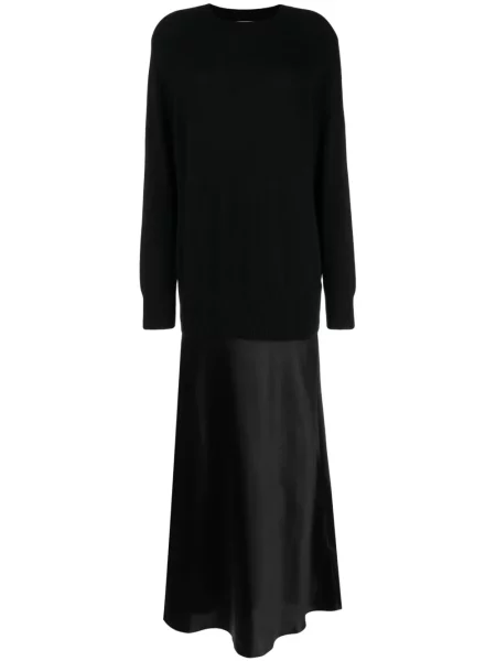 Rochie Christopher Esber din cașmir de costum negru