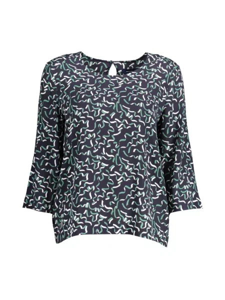 Sweter Gant elegancki niebieski