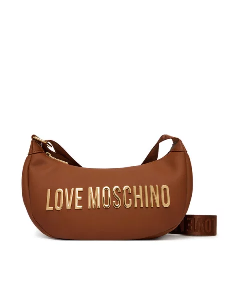 Ročna torba LOVE MOSCHINO rjava