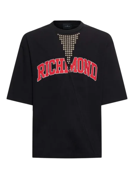 Grafic tricou John Richmond negru
