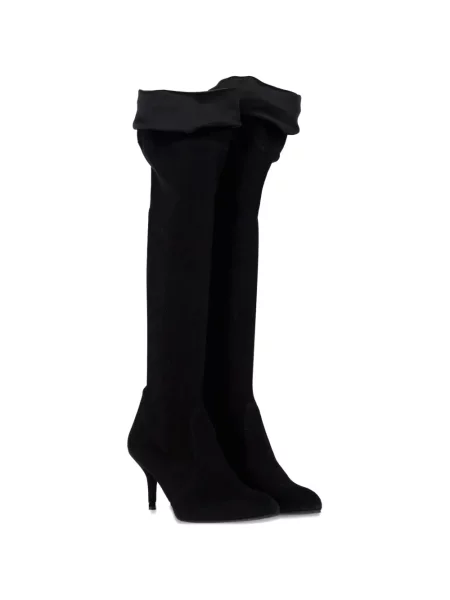 Cizme Stuart Weitzman din piele de căprioară negru