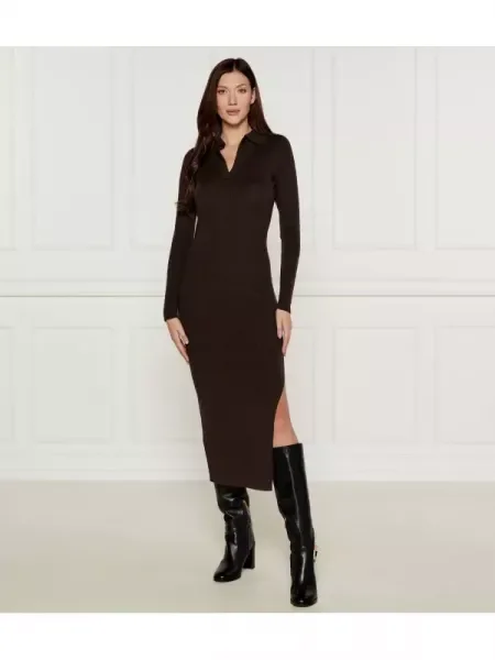 Marella SPORT De lână rochie maro