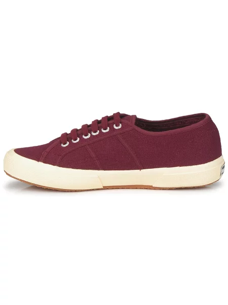 Pantofi Superga clasici bordo