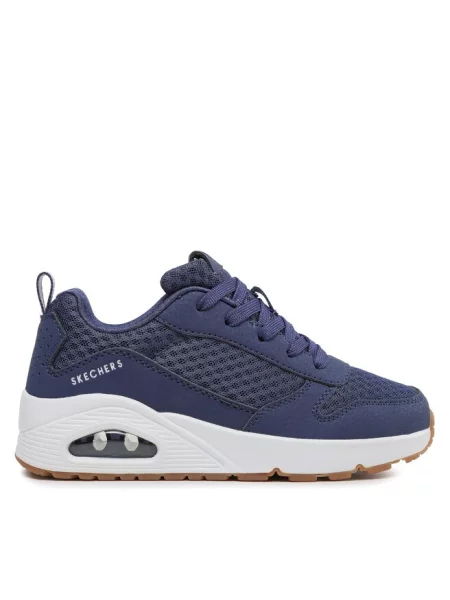 Sneakersy Skechers niebieskie