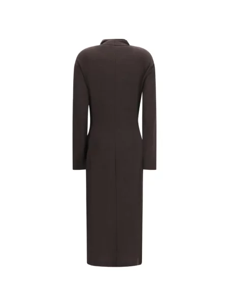 Rochie Brunello Cucinelli de lână maro