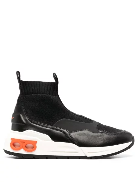 Sneakerși Ferragamo negru