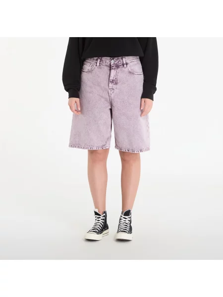 Къси панталони Carhartt WIP W Brandon Short Cozy Purple Chalk Wash XS виолетово