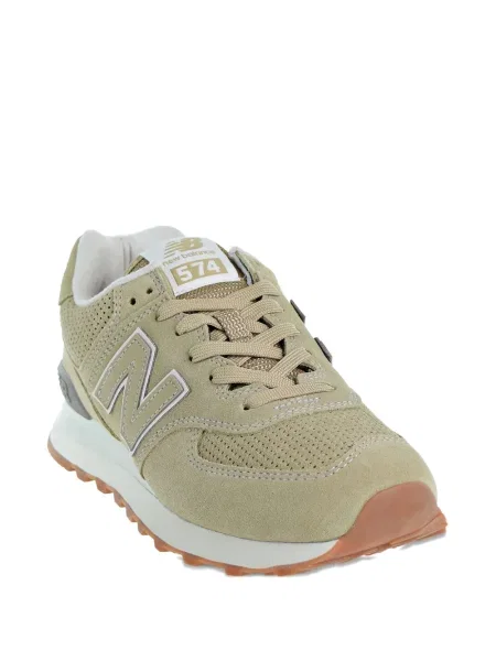 Papuci New Balance din piele de căprioară negru