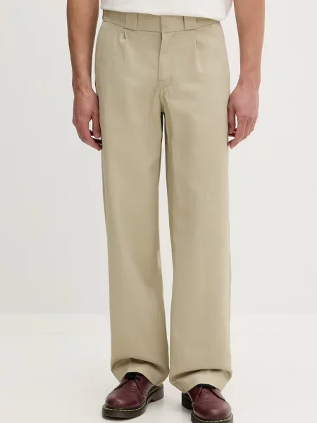 Dickies pantaloni straight pentru bărbați bej