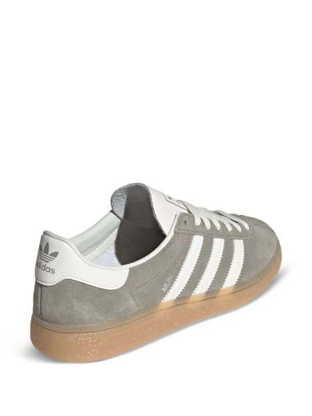 Sneakerși Adidas Samba cu dungi din piele de căprioară gri