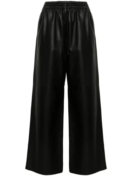 Szerokie talia spodnie Wardrobe.nyc czarne