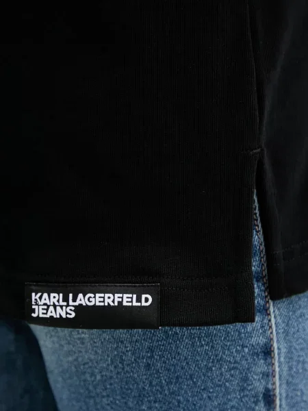 Футболка Karl Lagerfeld Jeans черная