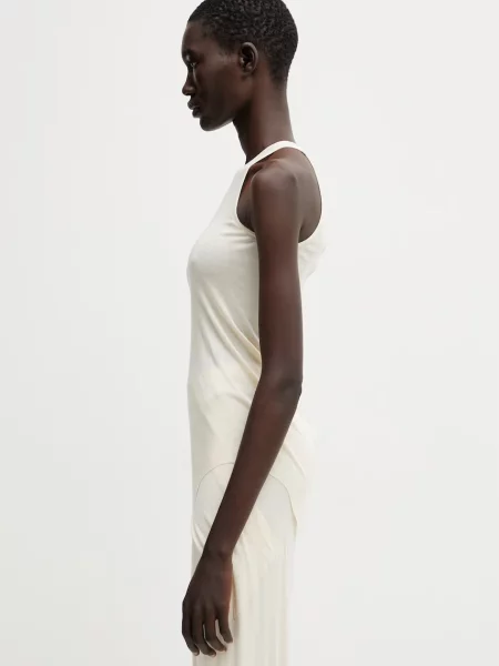 Rick Owens Lilies top pentru femei cu vâscoză Basic bej