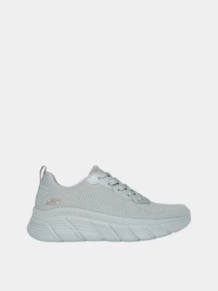 Кросівки Skechers BOBS Sport B Flex Hi Flying HI штучна шкіра/текстиль сірий