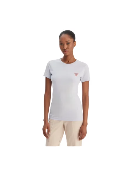 Guess T-Shirt Błękitny niebieska