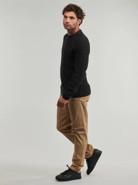Pleteni džemper Jack & Jones lopatica crna