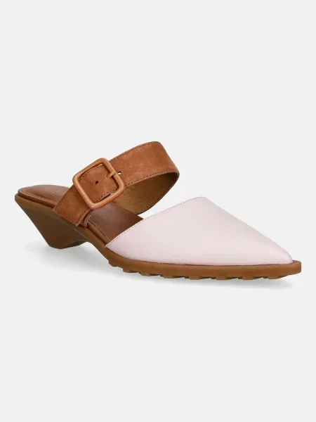 Кожаные шлепанцы Camper