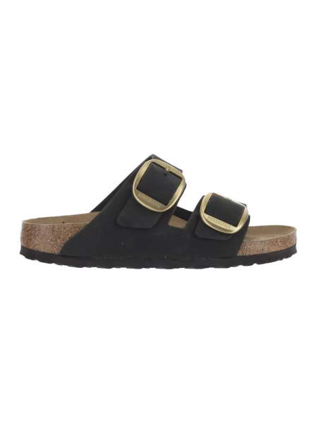 Birkenstock Klapki Arizona Big Buckle czarny