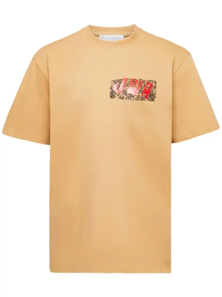 Tricou Jw Anderson cu imagine din dantelă