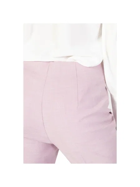 Pantaloni Sandro Ferrone alb