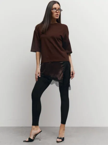 Футболка Lilove коричневий