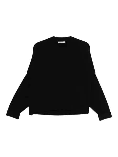 Pulover Dusan cu decolteu rotund negru