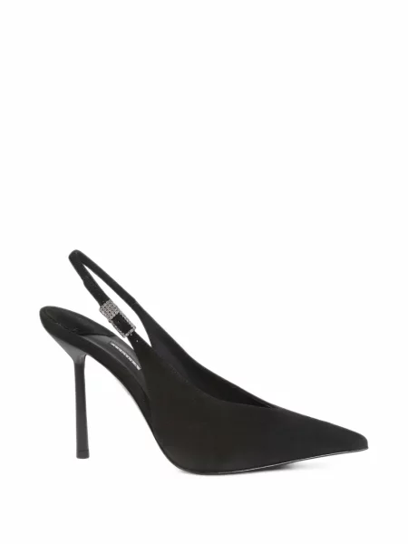 Pantofi cu toc Le Silla slingback negru